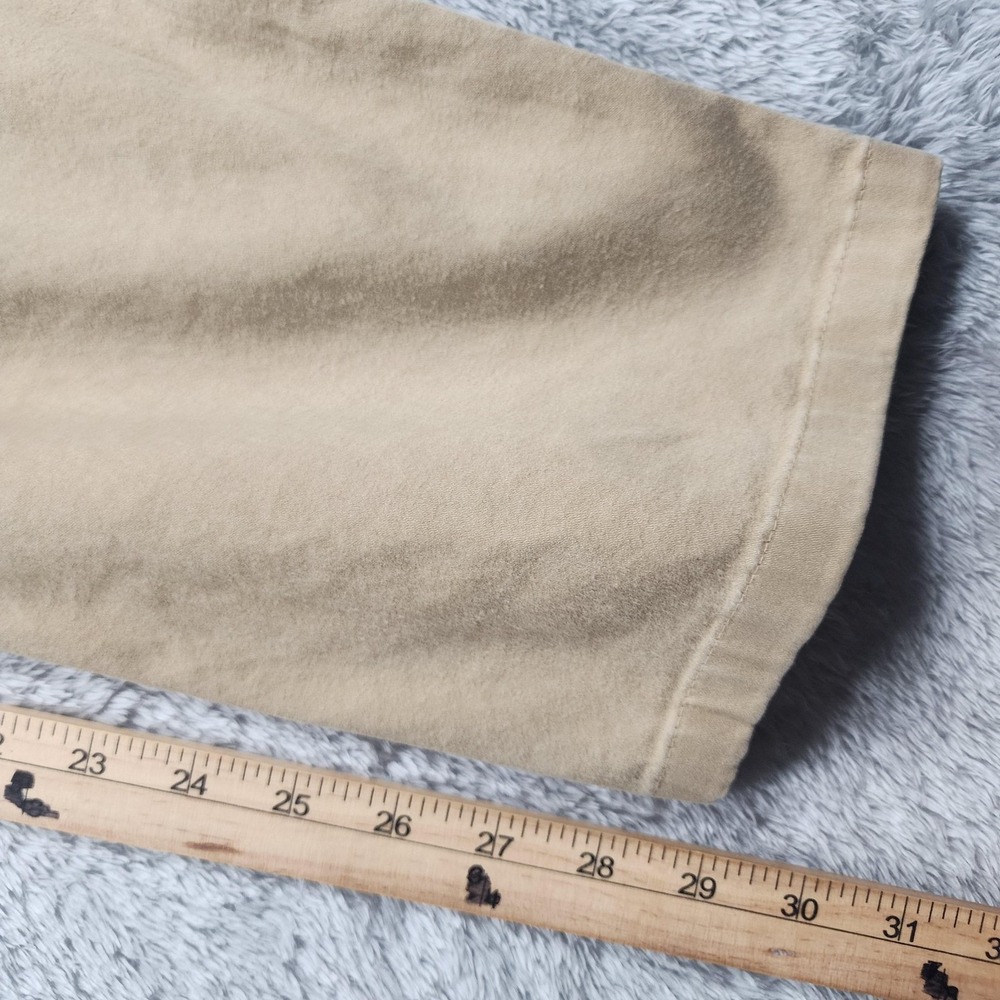 Peter Millar Pants Mens 40x30 (Fits 38x29) Beige Stretch Chino Golf Casual - Picture 12 of 13